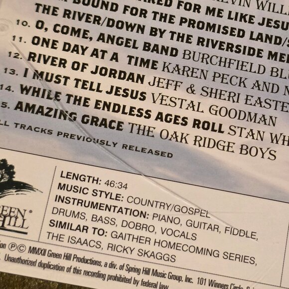 Hymns From The Old Country Church CD Religious Gospel Music - Picture 5 of 8